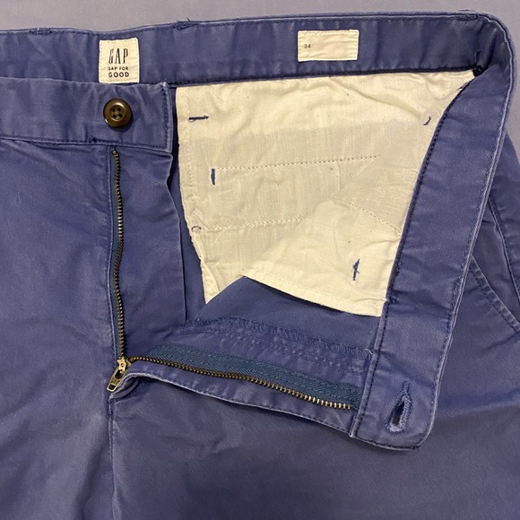 GAP Blue Shorts Men’s 34 Waist Stretch - Picture 2 of 5